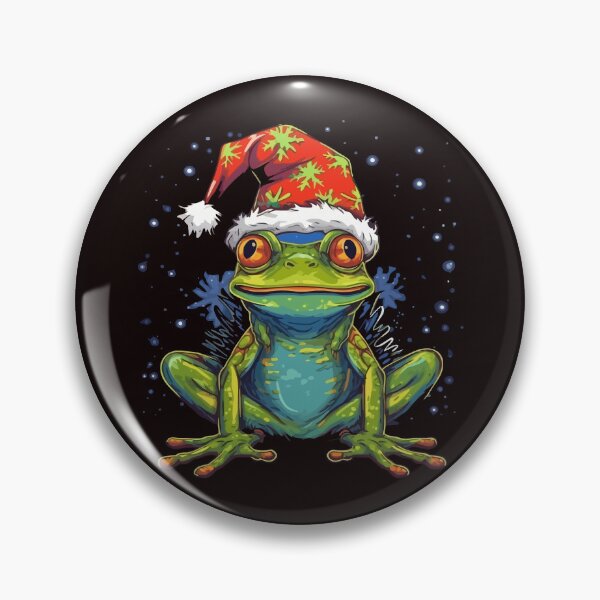 Item preview, Christmas Frog designed and sold by creativellashop.