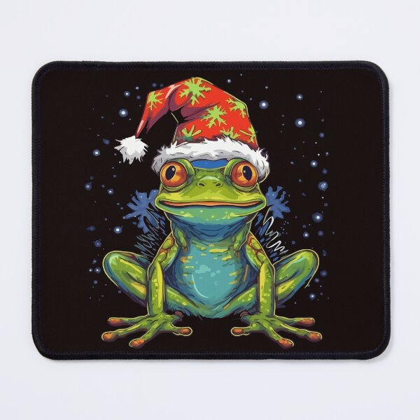 Item preview, Christmas Frog designed and sold by creativellashop.