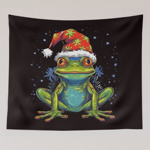 Item preview, Christmas Frog designed and sold by creativellashop.
