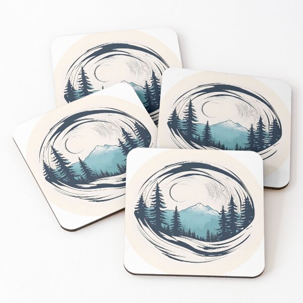 Item preview, Pine Mountain Swirl - Hard Edge designed and sold by HRdeVaas.