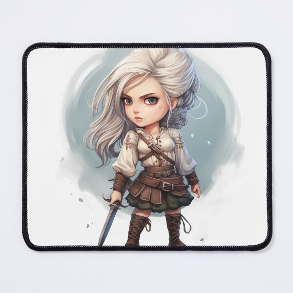 Artikelvorschau, Chibi Ciri aus Witcher entworfen und verkauft von Squirrely13.