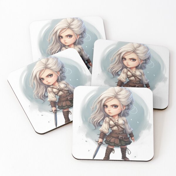 Artikelvorschau, Chibi Ciri aus Witcher entworfen und verkauft von Squirrely13.