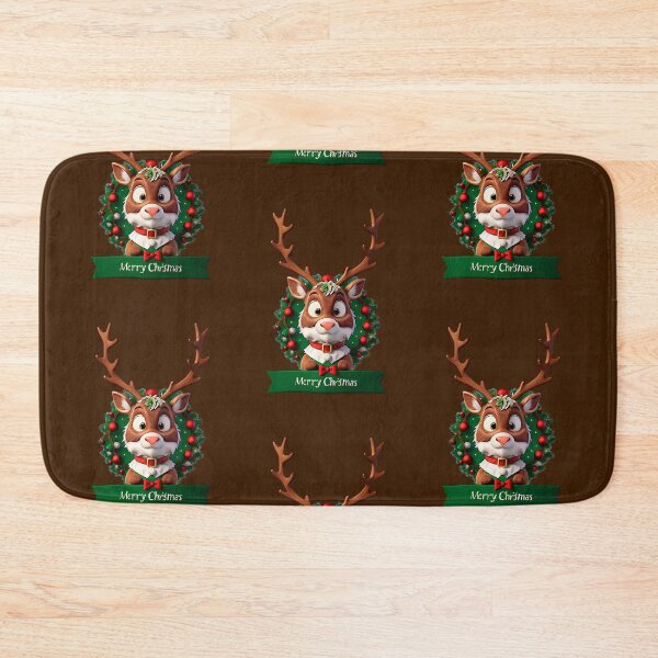Item preview, christmas white reindeer designed and sold by D-dreams.