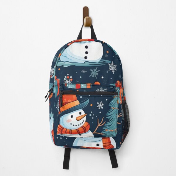 Item preview, Snowman with presents winter pattern designed and sold by SmileshareShop.