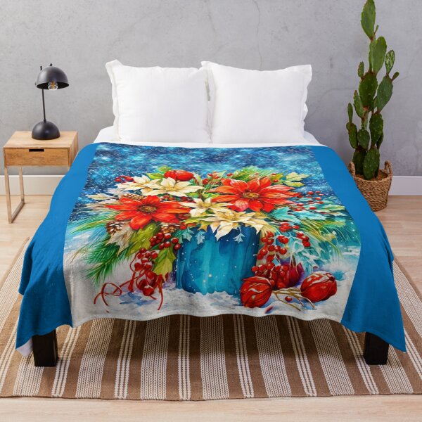 Item preview, CHRISTMAS POINSETTIA designed and sold by Tammera.