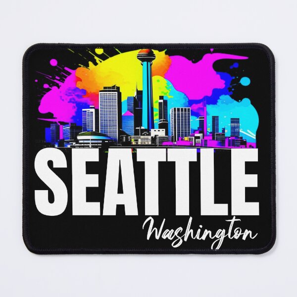 Item preview, Seattle Skyline - Washington designed and sold by BlueCoastPOD.
