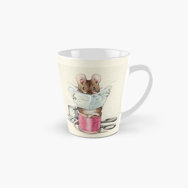Vista previa del artículo con la obra «El sastre de Gloucester - Frontispicio - Beatrix Potter», diseñado y vendido por forgottenbeauty.