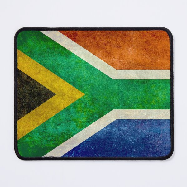 Item preview, Grungy South African flag of South Africa designed and sold by Bruiserstang.