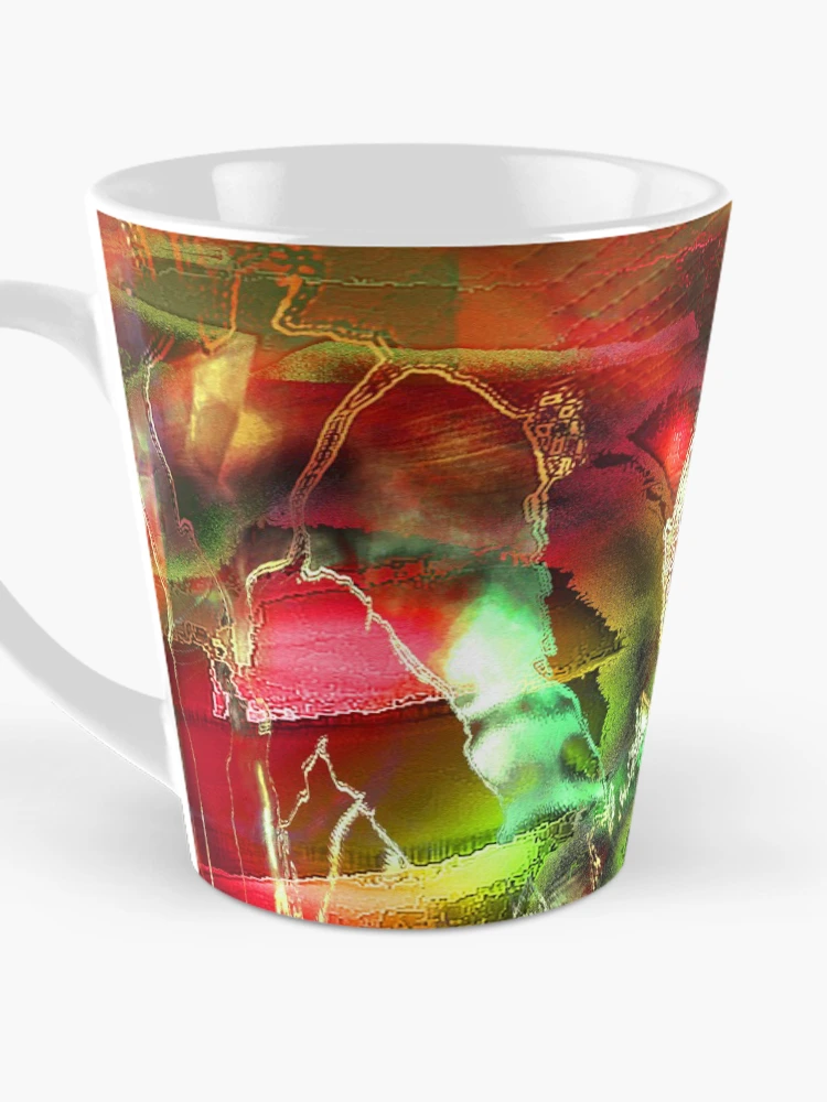 Aperçu 3 sur 4. Mug à café avec l'œuvre All Aglow créée et vendue par Elizabeth Austin-Craig.