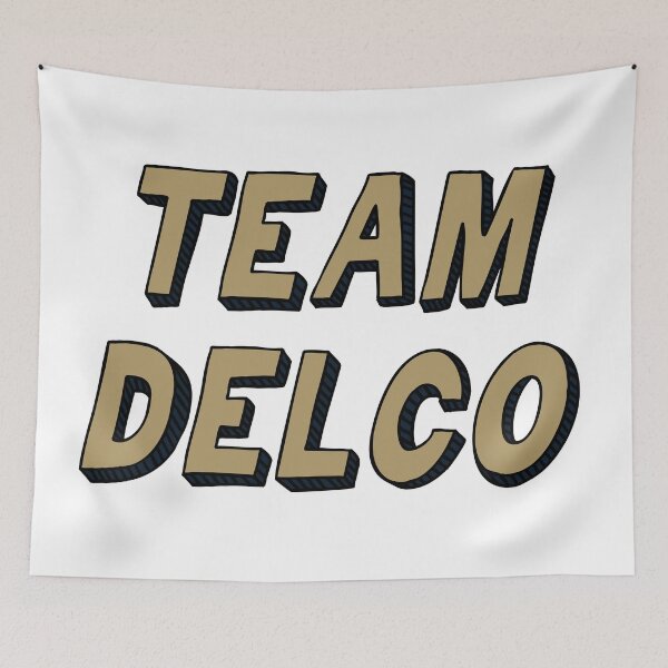 Item preview, Team Delco - Union Blue & Gold designed and sold by TropiCol Creations.