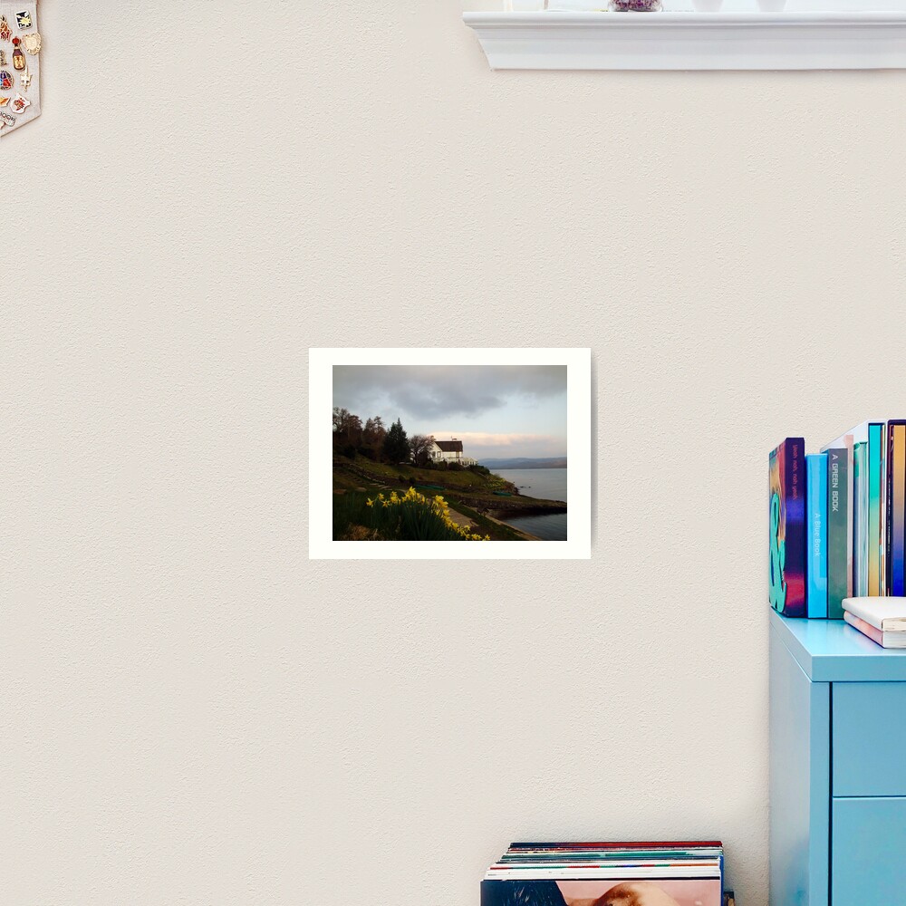 Port Sonachan Hotel Art Print