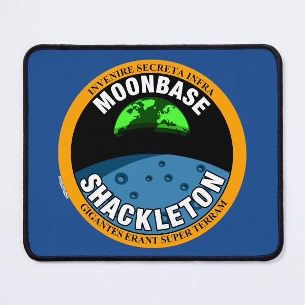 Item preview, Brutal Moon - Moonbase Shackleton Crew Patch designed and sold by Time-and-Fate.