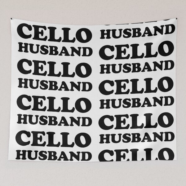 Item preview, cello husband - gift, matching outfit for a cellist designed and sold by EmeraldMusic.
