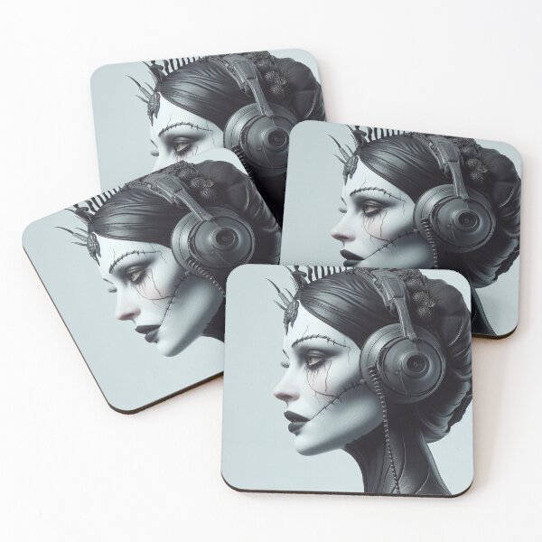 Item preview, Black Widow Bride Nun Hold Phone designed and sold by AiPoliviosArt.