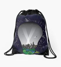 Light pollution Drawstring Bag