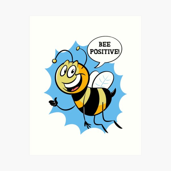 Aperçu de l'œuvre Bee Positive, All Absurdity c'est Samuel créée et vendue par be-njo.
