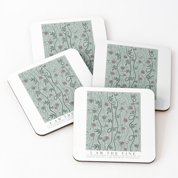 Item preview, Scripture Poster inspired by William Morris designed and sold by Mollmade.