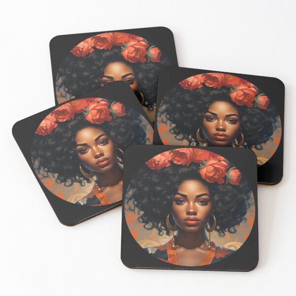 Aperçu de l'œuvre Afro Glamour créée et vendue par MendaciousMina.