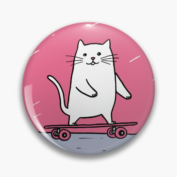 Item preview, gato patinando designed and sold by TheHellSong.