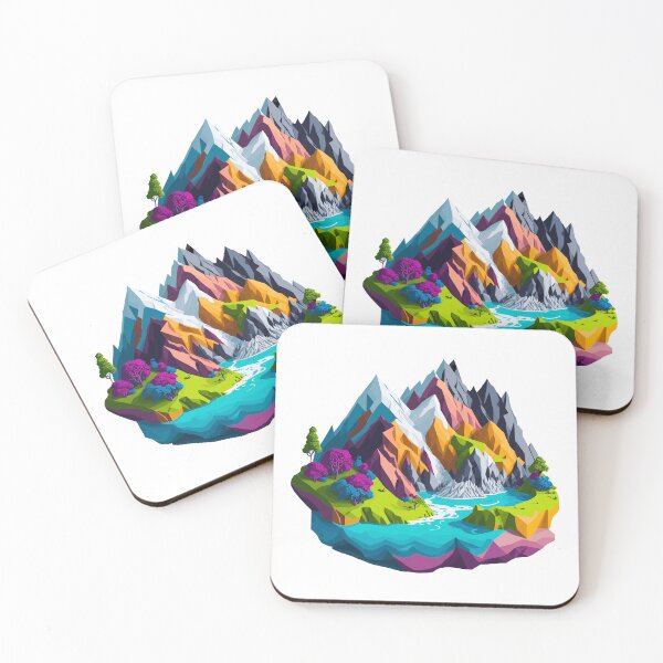 Item preview, Mountains landscape in 3D designed and sold by MamikonarsRB.