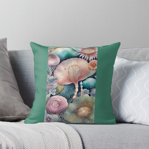 Item preview, underwater flora patterns pastel tones designed and sold by Creativesphotos.