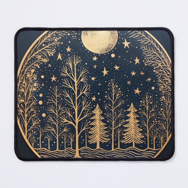 Item preview, Christmas Lino print holiday decor print designed and sold by dcrc.