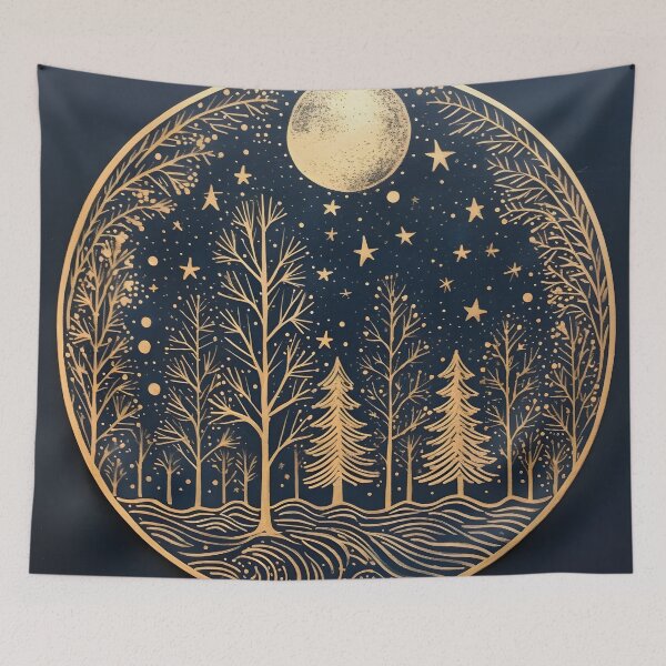 Item preview, Christmas Lino print holiday decor print designed and sold by dcrc.