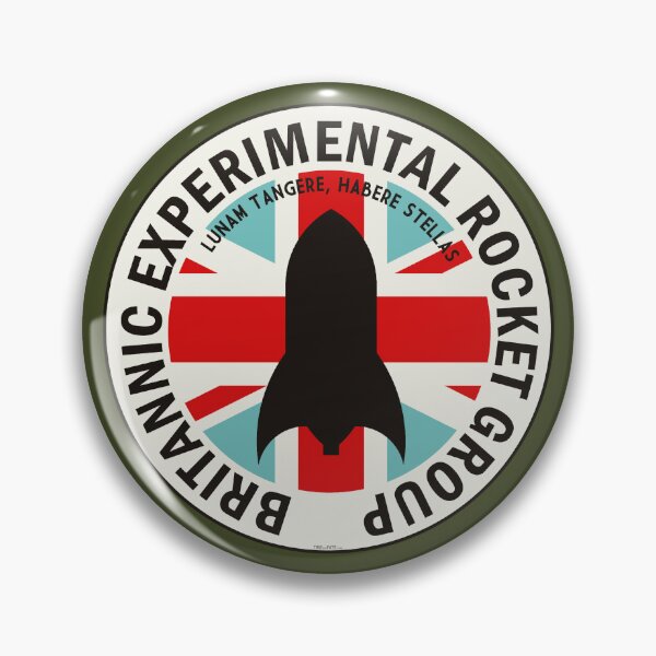 Item preview, Britannic Experimental Rocket Group Insignia designed and sold by Time-and-Fate.