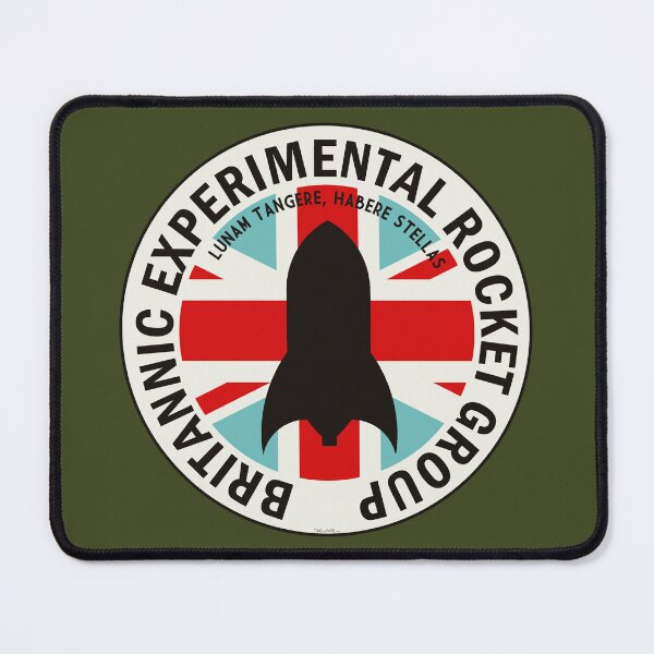 Item preview, Britannic Experimental Rocket Group Insignia designed and sold by Time-and-Fate.