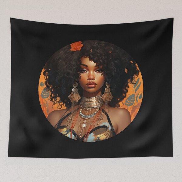 Item preview, Afro Glamour designed and sold by MendaciousMina.