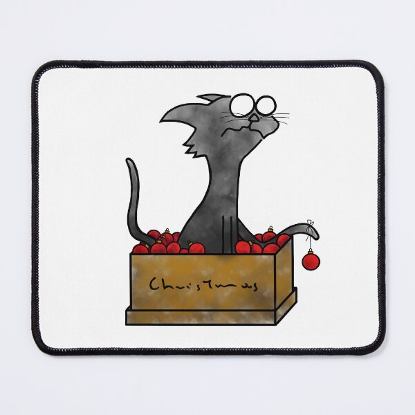 Item preview, Christmas cat designed and sold by GabiDoodles.