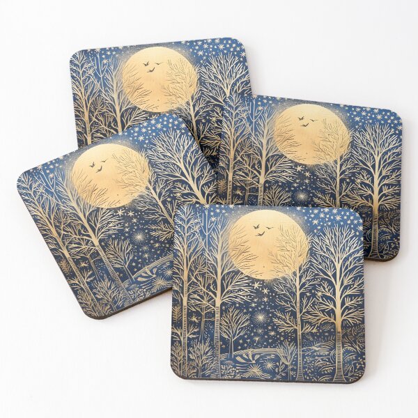 Item preview, christmas lino print holiday decor print designed and sold by dcrc.