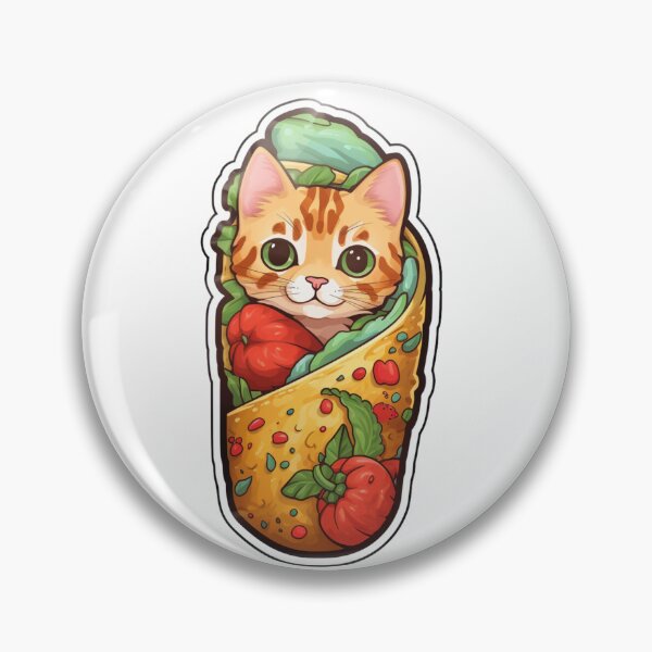 Item preview, Cat In Burrito Purrito Cat designed and sold by ArtFromBeyond.