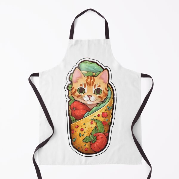 Item preview, Cat In Burrito Purrito Cat designed and sold by ArtFromBeyond.