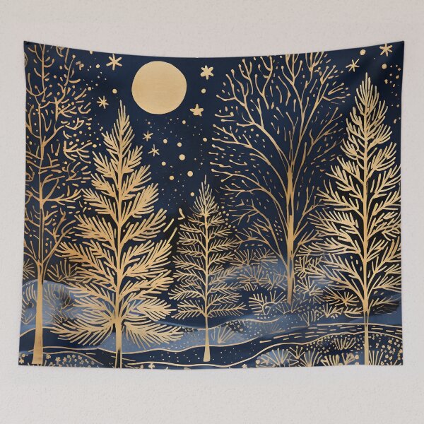 Item preview, christmas lino print holiday decor print designed and sold by dcrc.