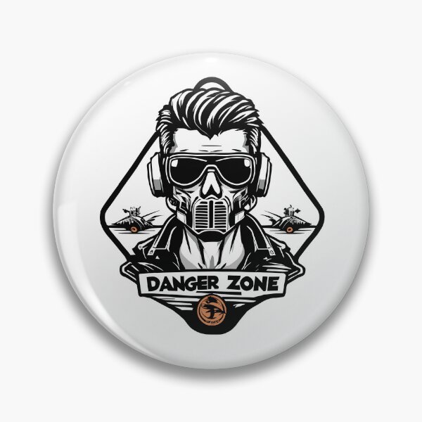 Item preview, Danger Zone Emblem designed and sold by MamikonarsRB.