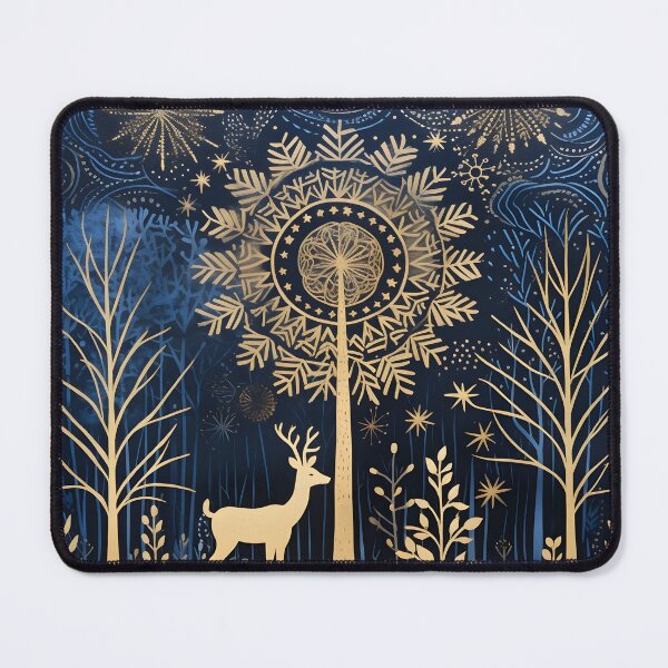 Item preview, christmas lino print holiday decor print designed and sold by dcrc.