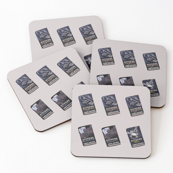 Item preview, Sinners Anonymous books designed and sold by lalashellsArt.