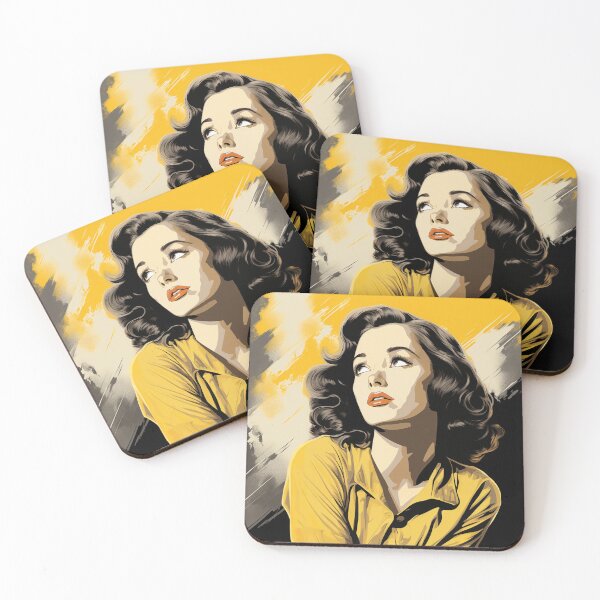 Item preview, 60'S CARTOON OF A BEAUTIFUL GIRL designed and sold by infinitearte.