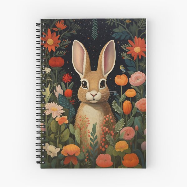 Item preview, Un conejo en el macizo de flores designed and sold by KENEAU.