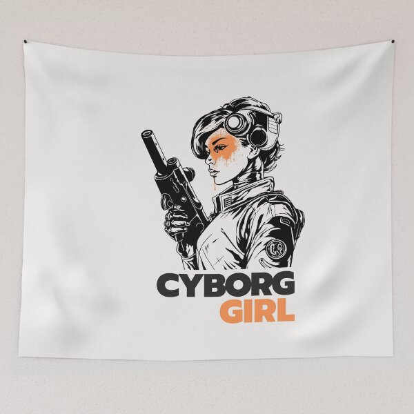 Item preview, Cyborg Girl designed and sold by Similce.