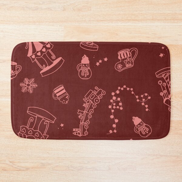Item preview, Holiday Festival with Carousels, Trains, Hot Drinks, and Snow designed and sold by eloulamb.
