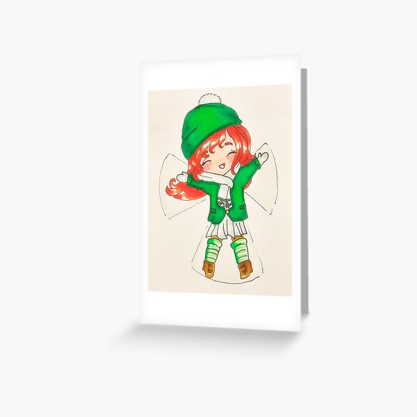 Item preview, Snow Angela designed and sold by SassyCArtShop.