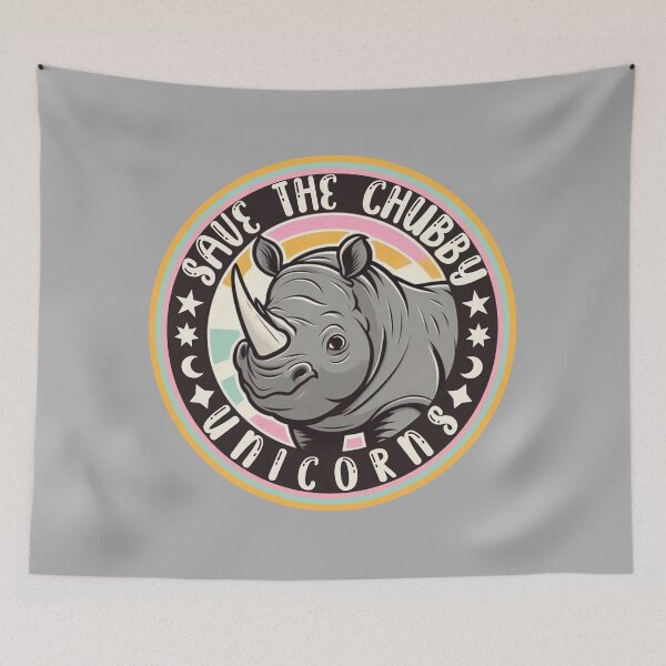 Item preview, Save The Chubby Unicorns designed and sold by ApocalypseInc.