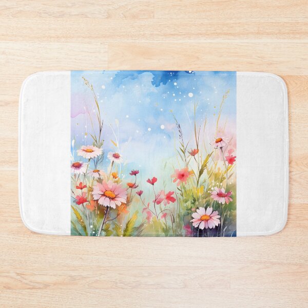 Item preview, Spring Splendor: A Meadow of Wildflowers in Watercolor designed and sold by Shirtastically.