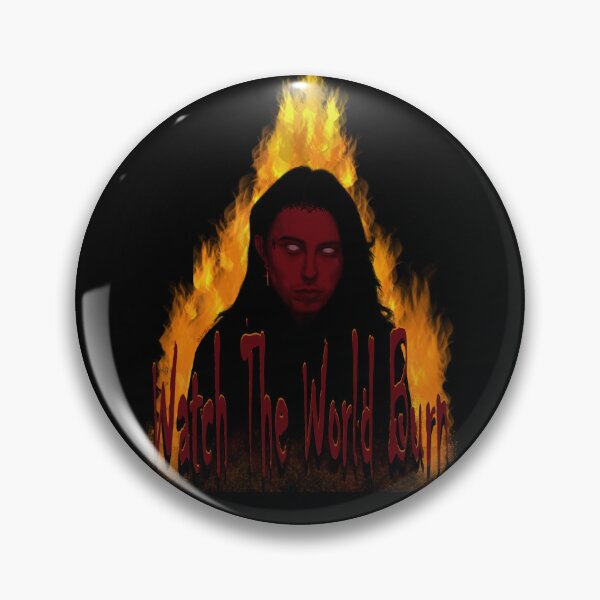 Item preview, Falling In Reverse Ronnie Radke in flames designed and sold by art4lo.