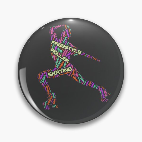 Item preview, Freestyle Roller Skating for Darker Backgrounds designed and sold by WordsYouLove.