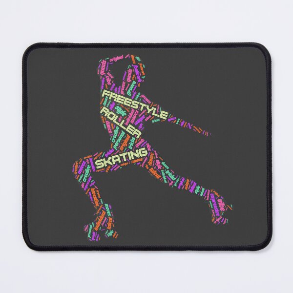 Item preview, Freestyle Roller Skating for Darker Backgrounds designed and sold by WordsYouLove.