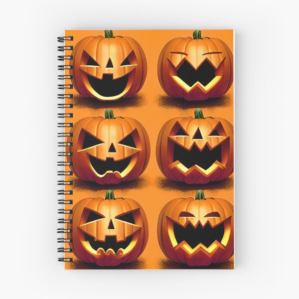 Artikelvorschau, Halloween-Kürbis-Muster entworfen und verkauft von Winthrop Brookhouse.