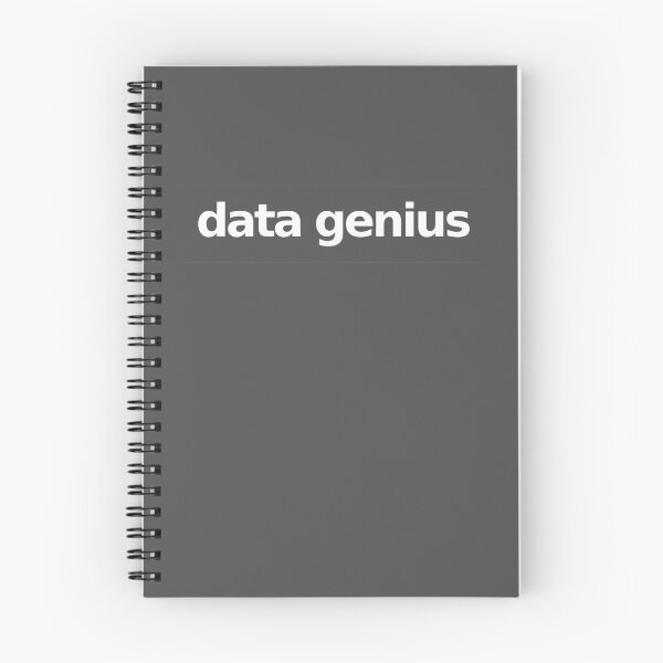 Item preview, Data Genius - Gris designed and sold by munchgifts.
